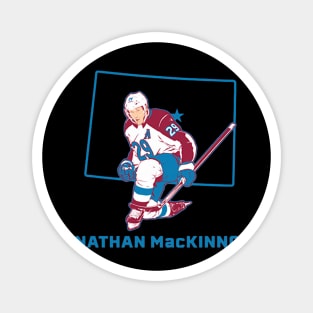 Nathan Mackinnon State Star Magnet